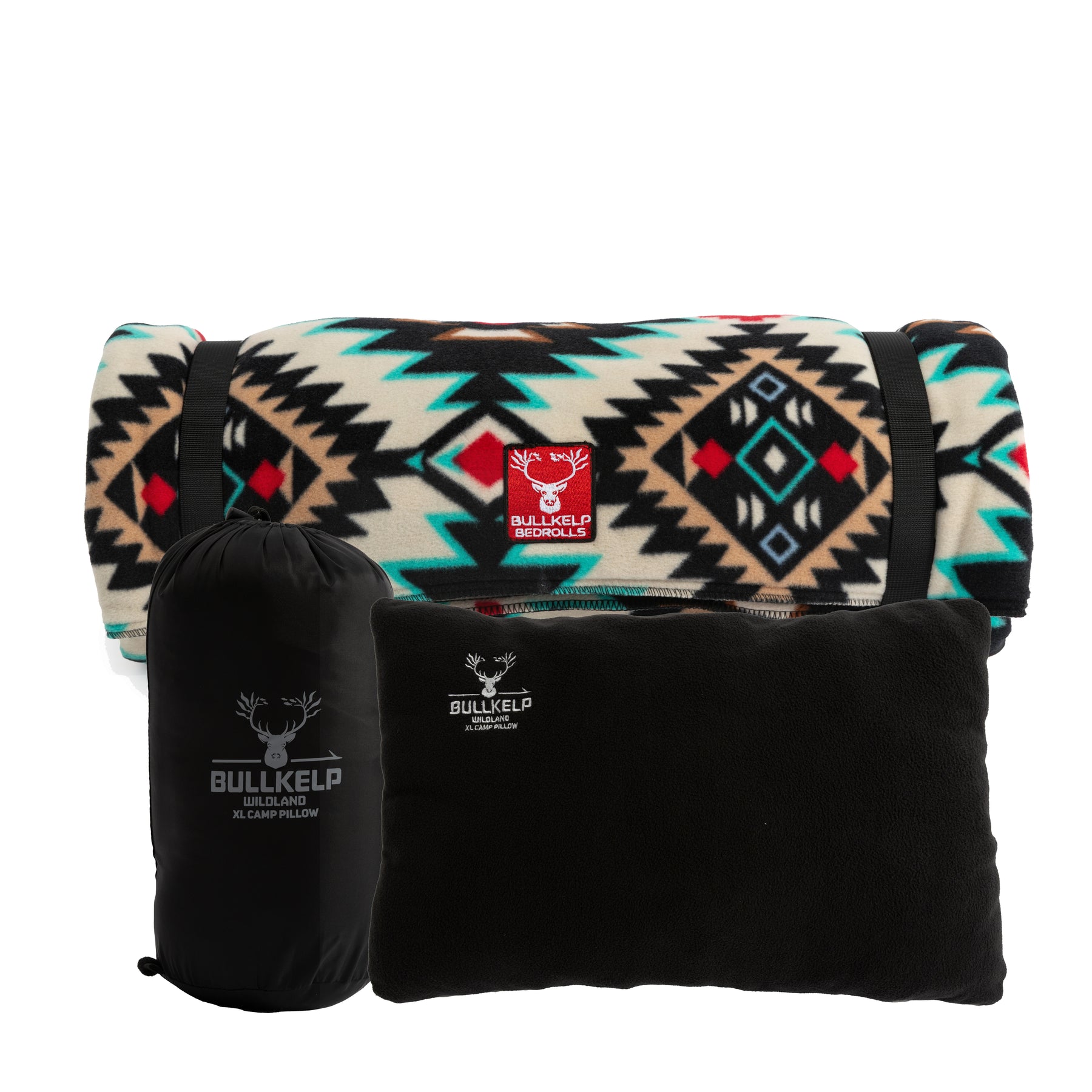 TRIFECTA CAMP BLANKET w/ CAMP PILLOW