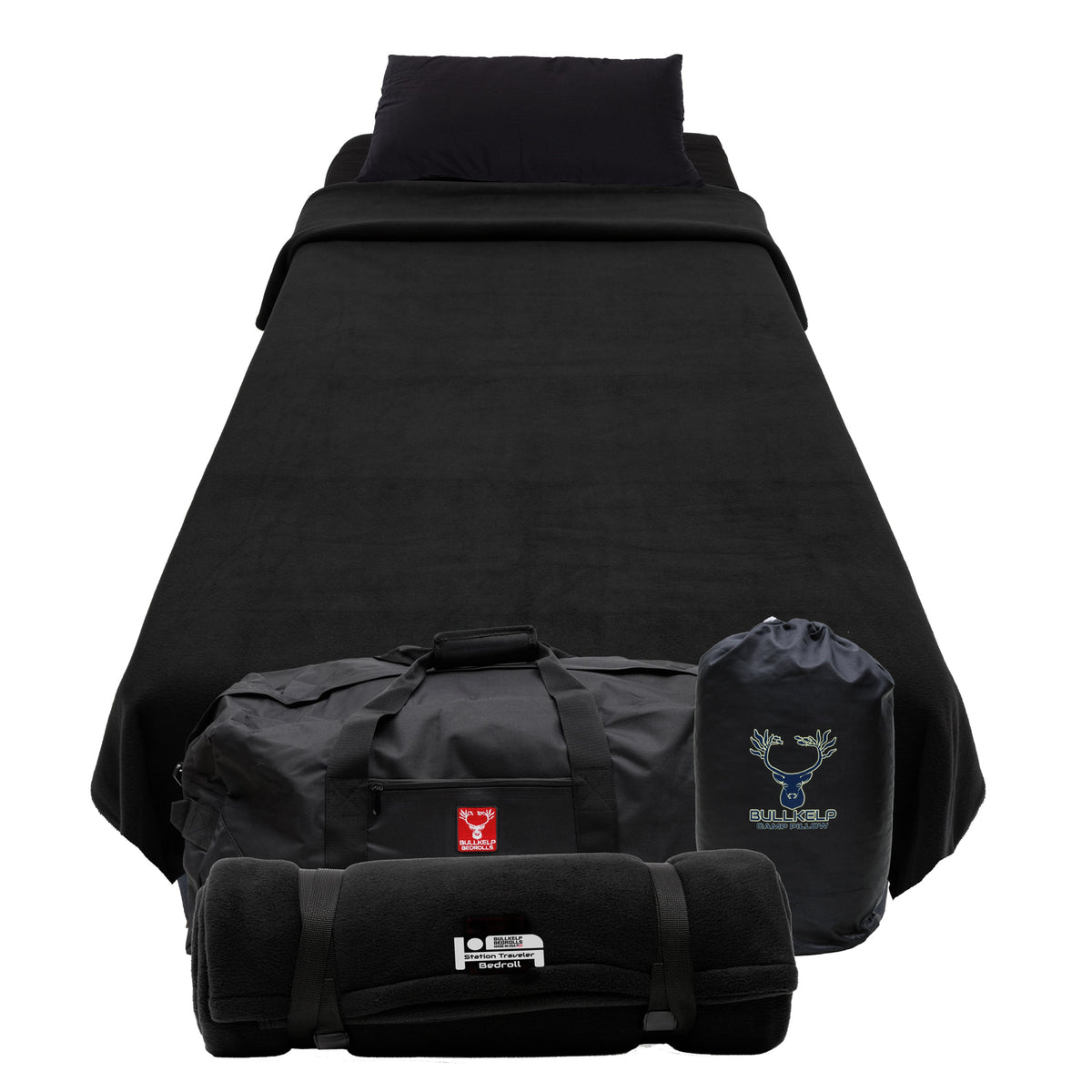 STATION TRAVELER BEDROLL (w/double fleece blanket)