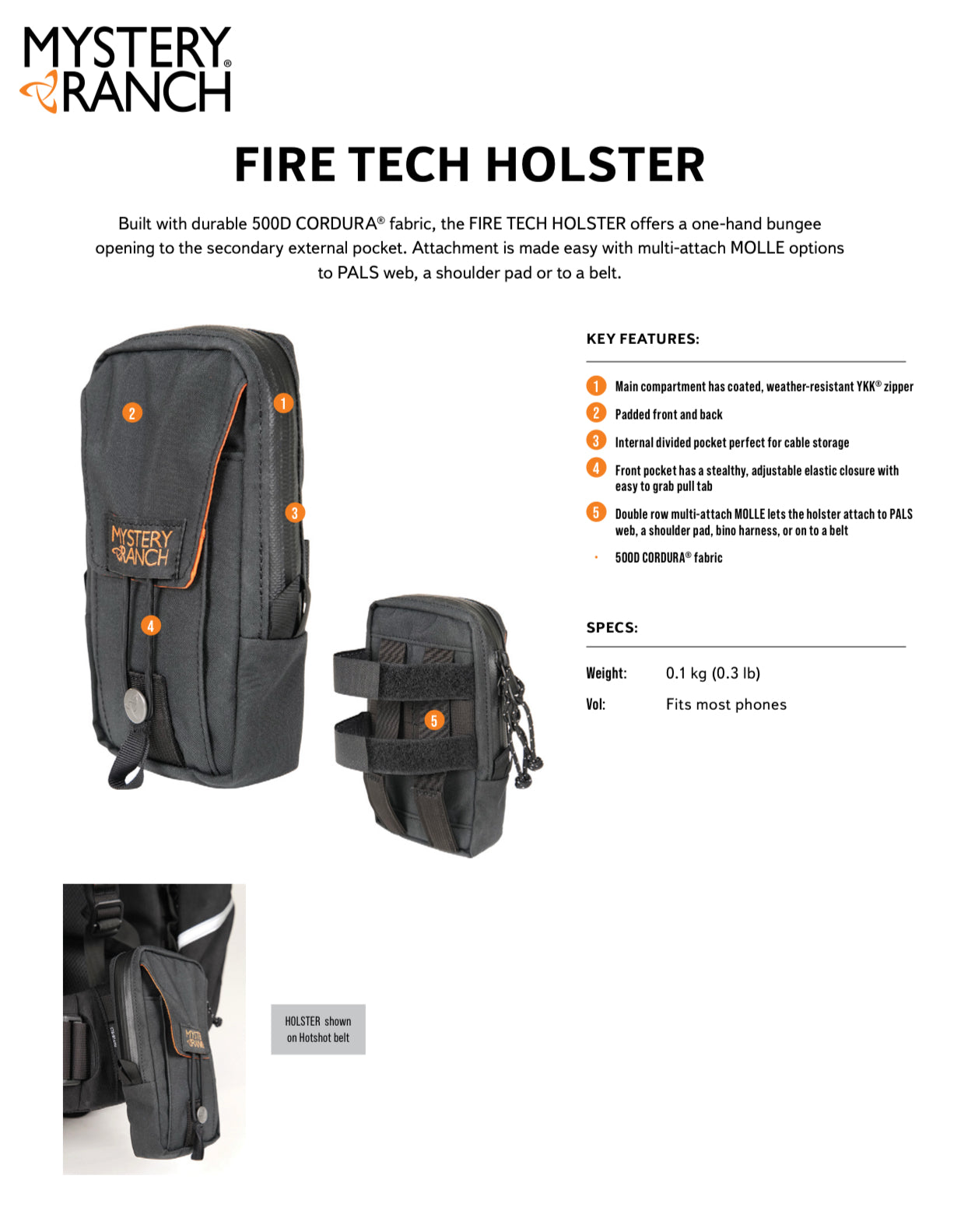 Fire Tech Holster
