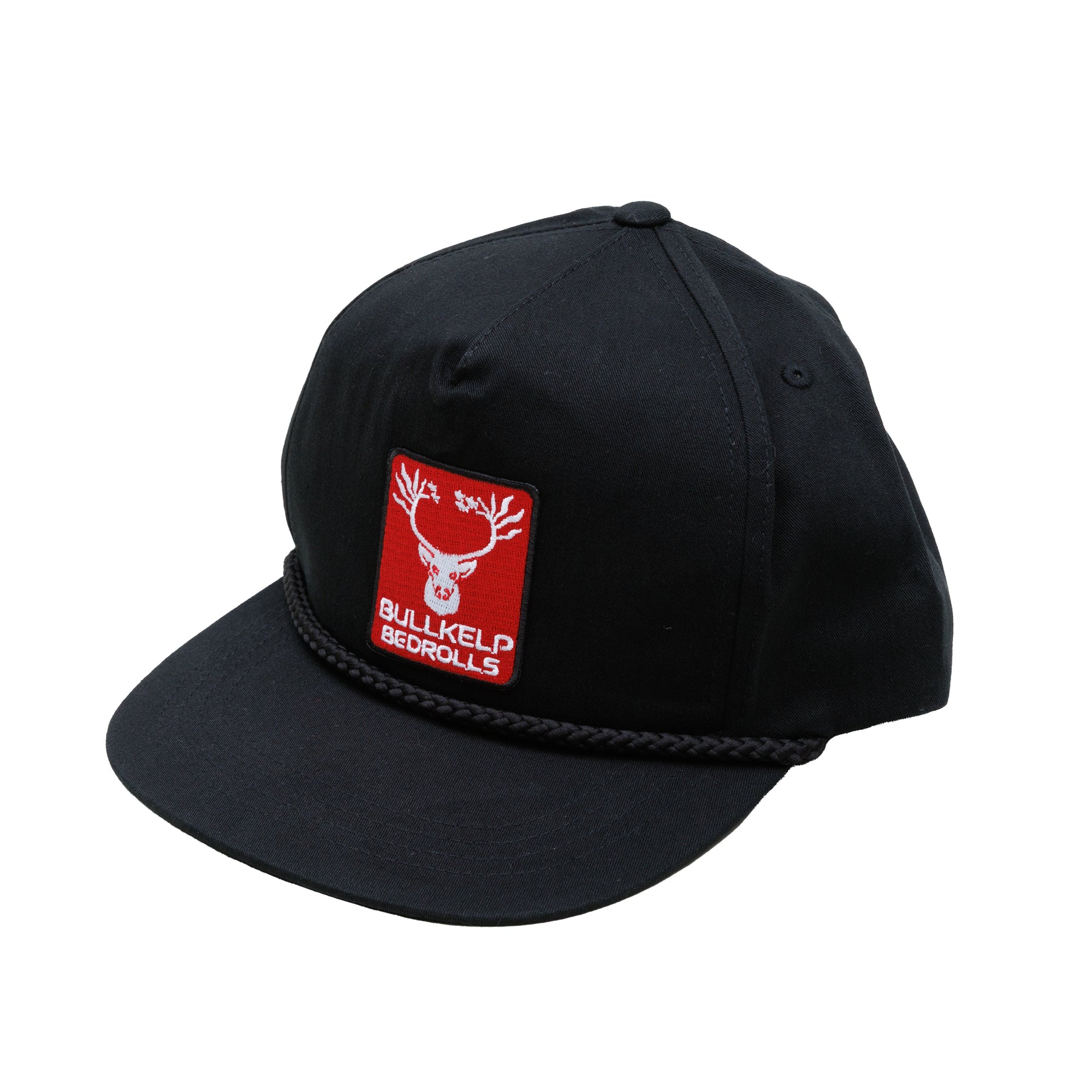 BULLKELP TRUCKER CAP BLACK