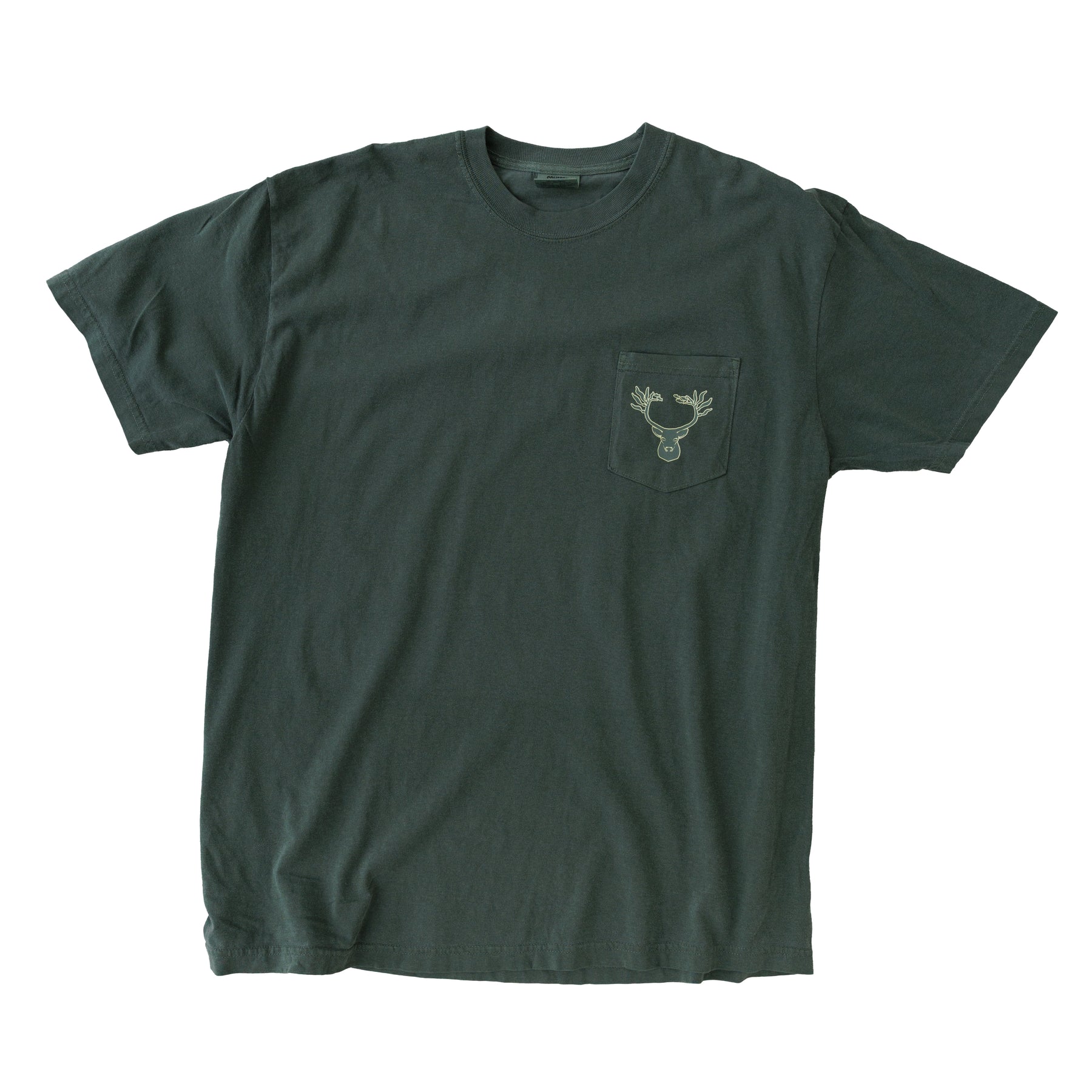 BULLKELP LOGO TEE GREEN