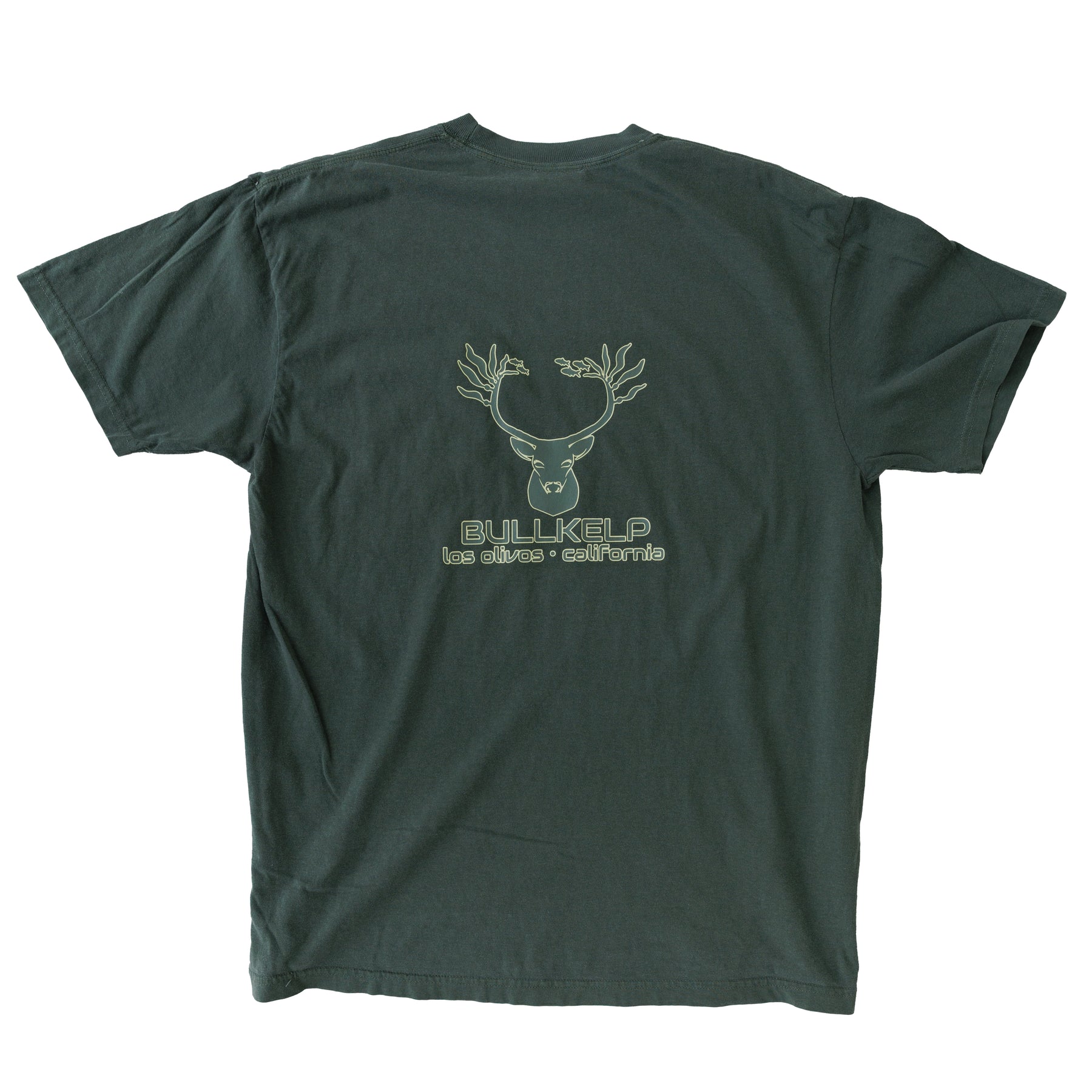 BULLKELP LOGO TEE GREEN
