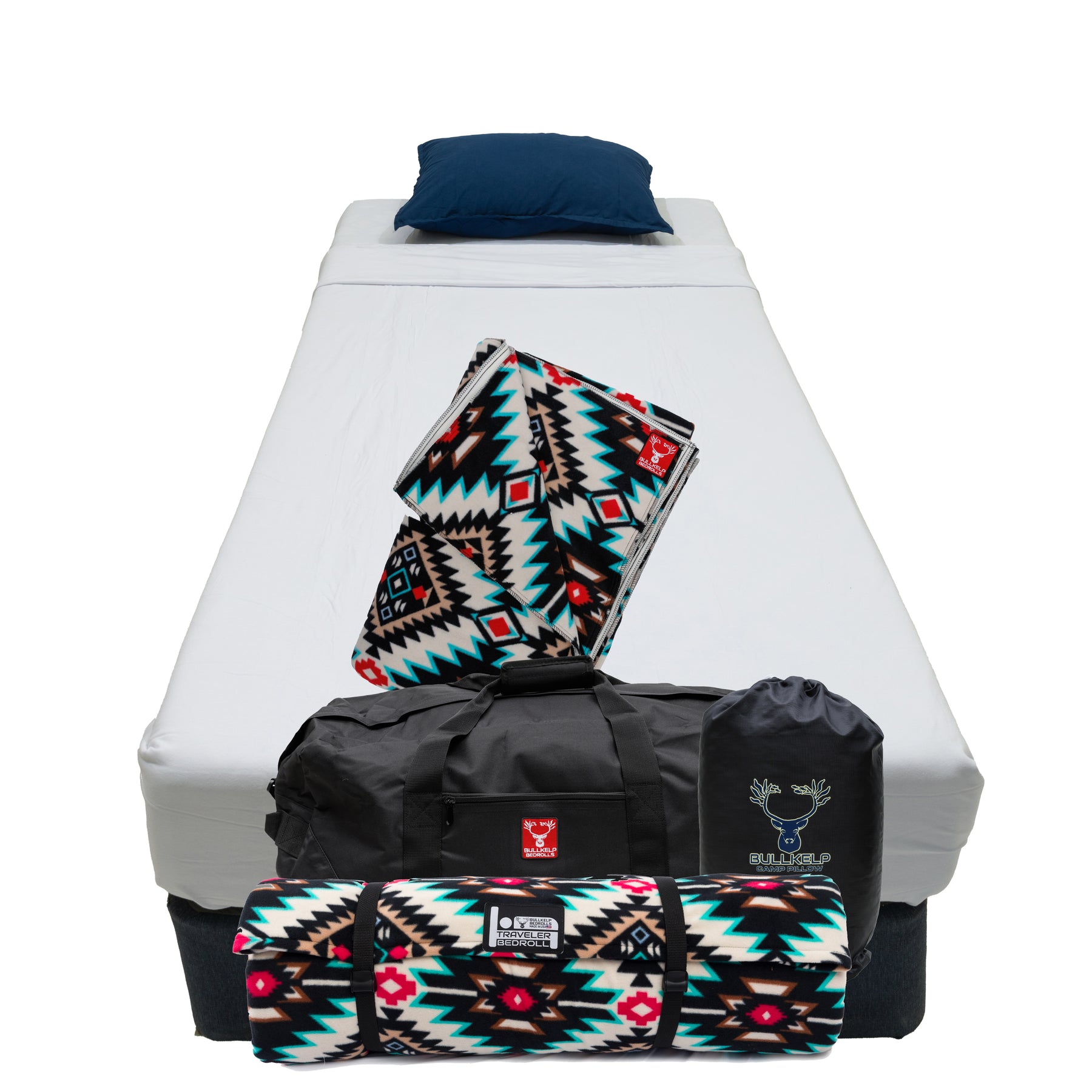 STATION TRAVELER BEDROLL (w/double fleece blanket)