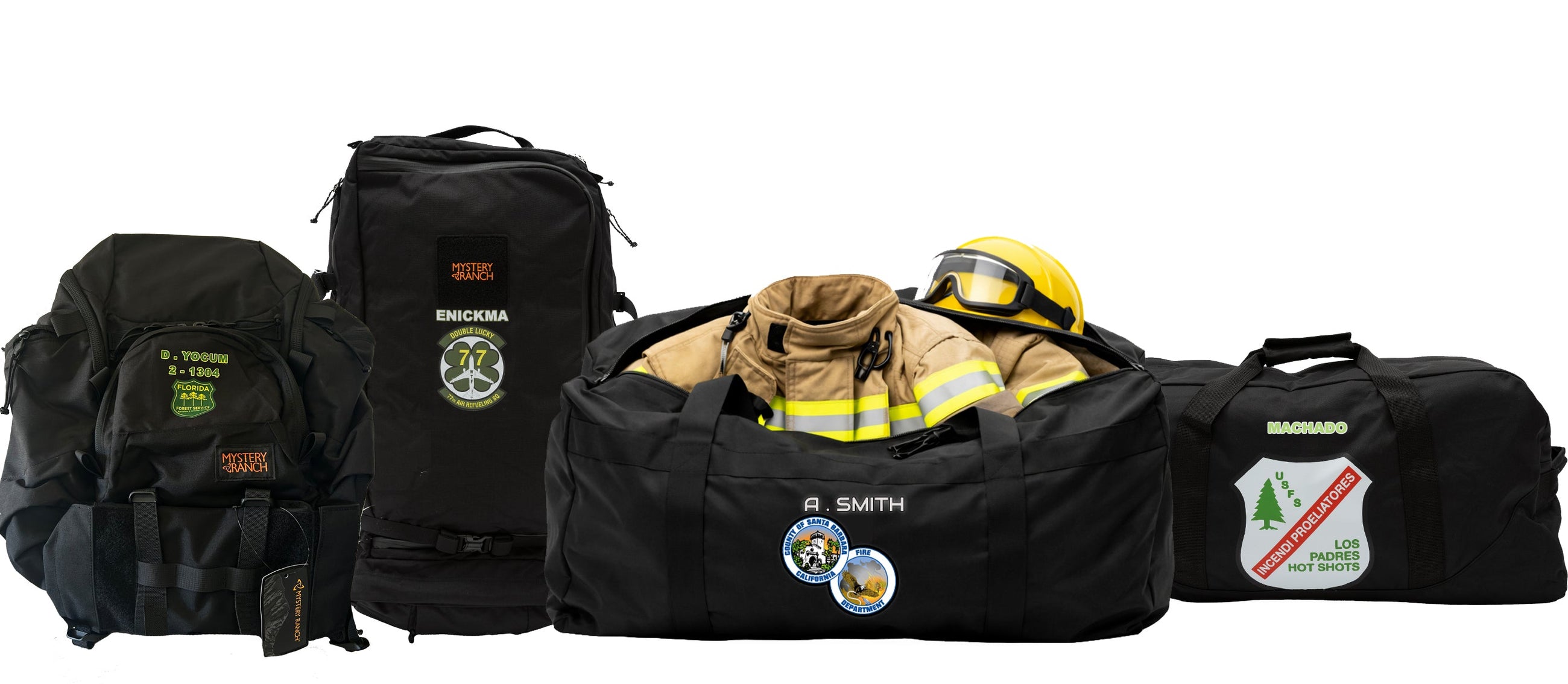 CUSTOMIZED DUFFELS & PACKS