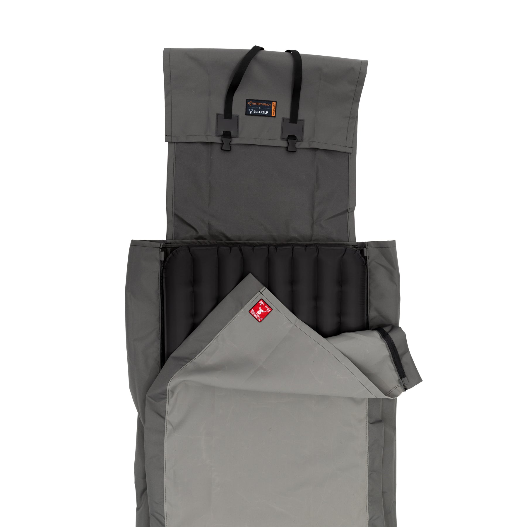 CHARCOAL MYSTERY RANCH X BULLKELP WILDLAND BEDROLL *free camp pillow while supplies last