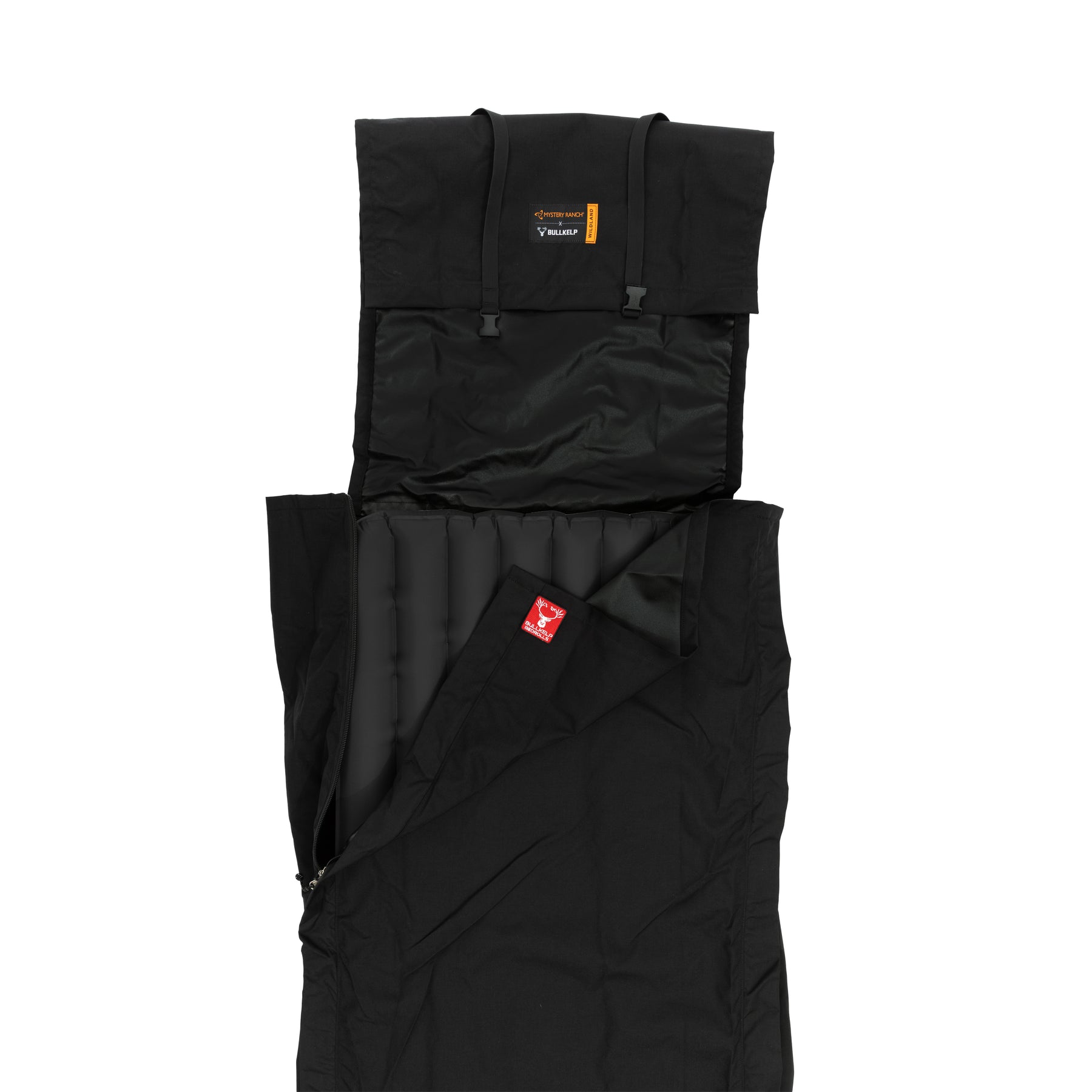 BLACK MYSTERY RANCH X BULLKELP WILDLAND BEDROLL * free camp pillow while supplies last