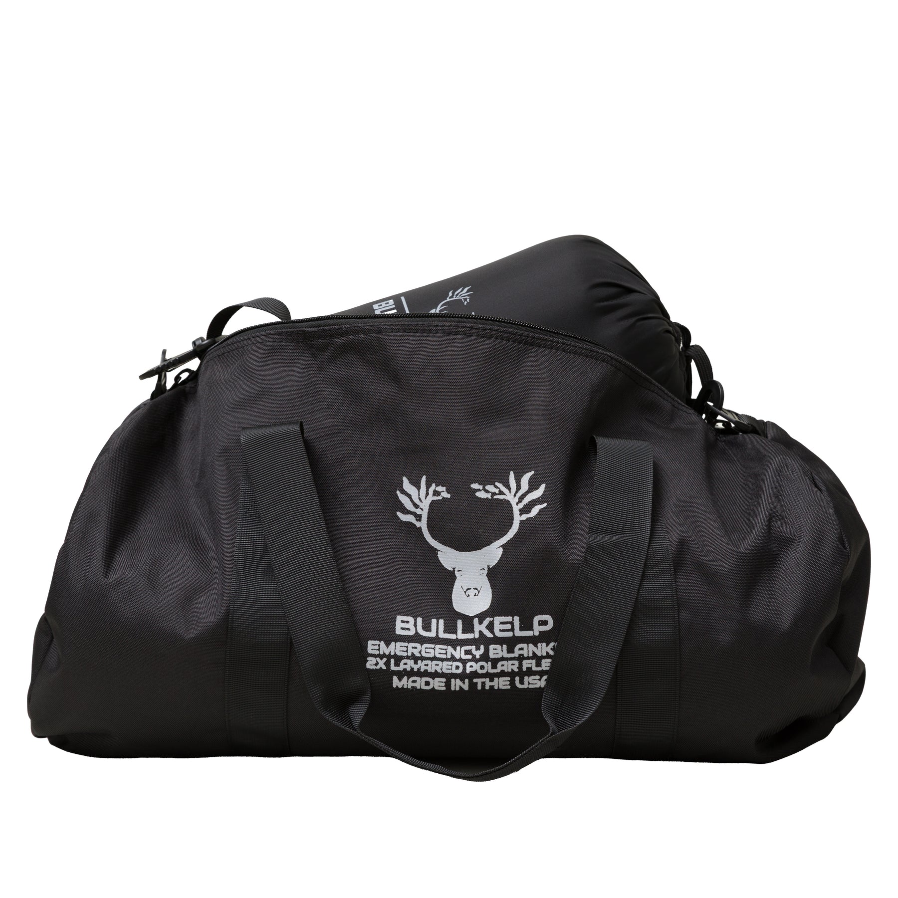 BULLKELP EMERGENCY BLANKET KIT * FREE XL CAMP PILLOW *