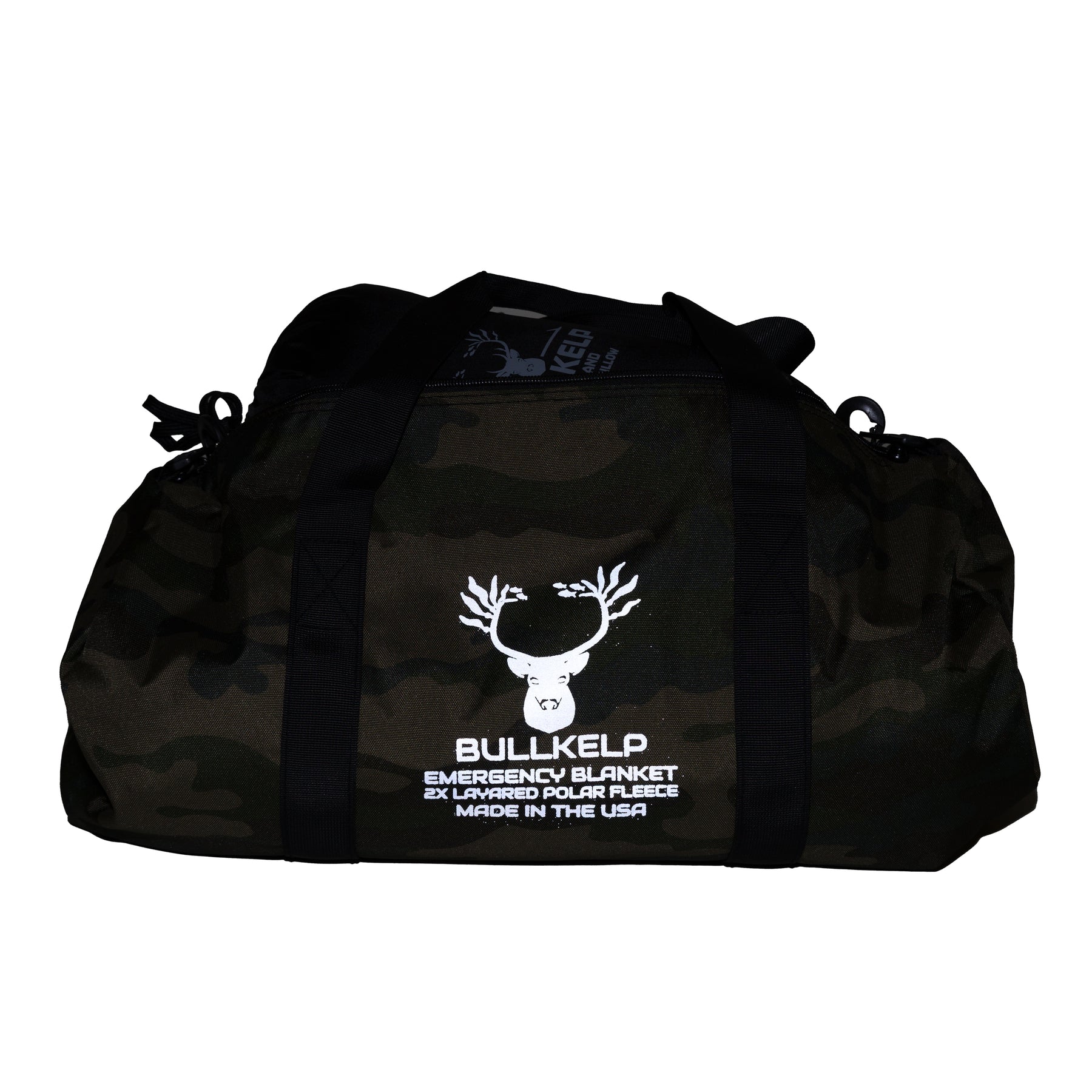 BULLKELP EMERGENCY BLANKET KIT * FREE XL CAMP PILLOW *