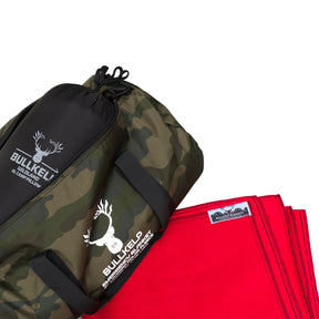 BULLKELP EMERGENCY BLANKET KIT * FREE XL CAMP PILLOW *