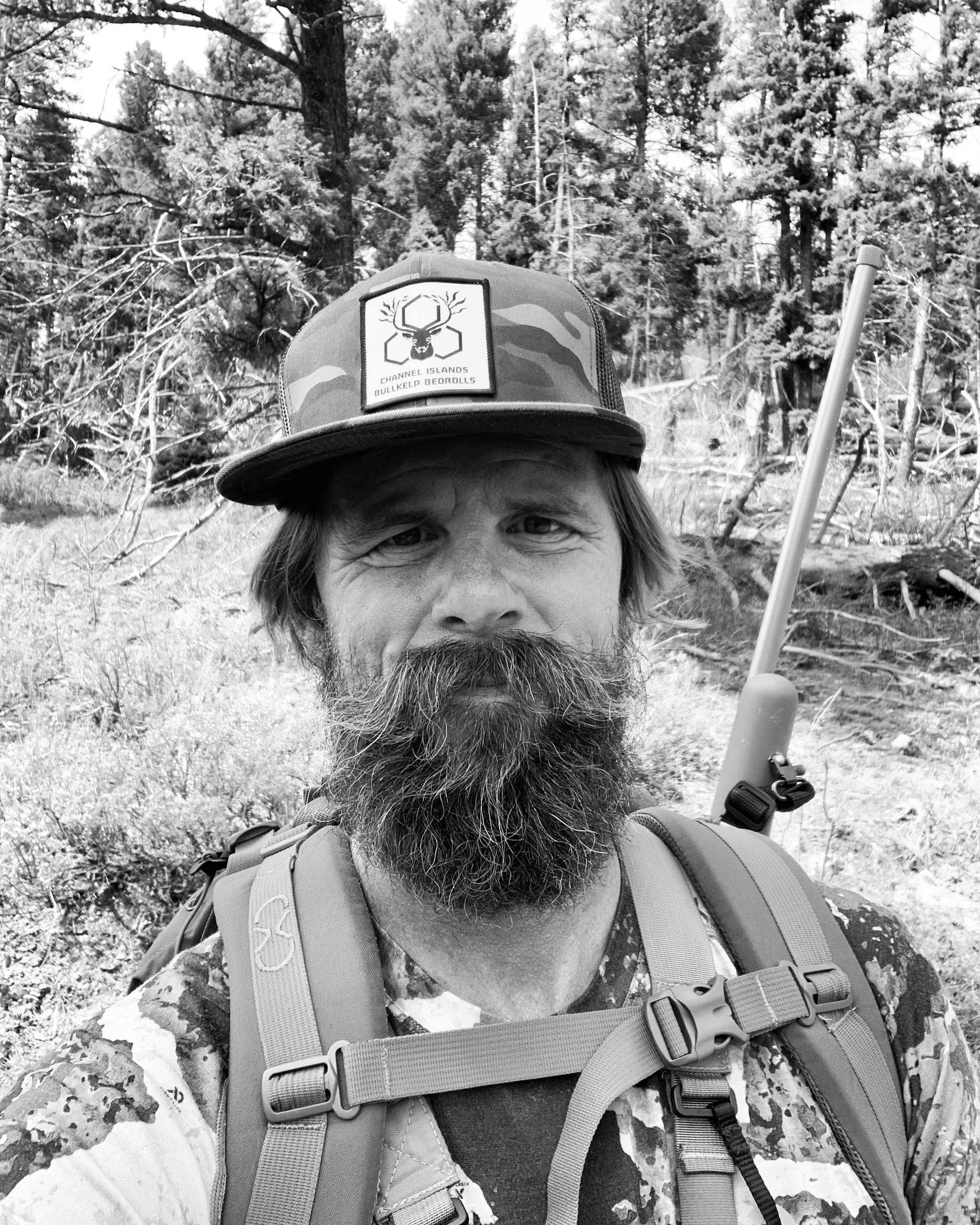 BULLKELP CODE RED TROIPCAL CAMO PATCH HAT