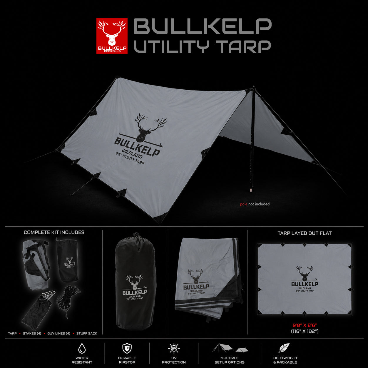 BLACK LOS PADRES SLEEP PACK W/FREE STATION XXL DUFFEL