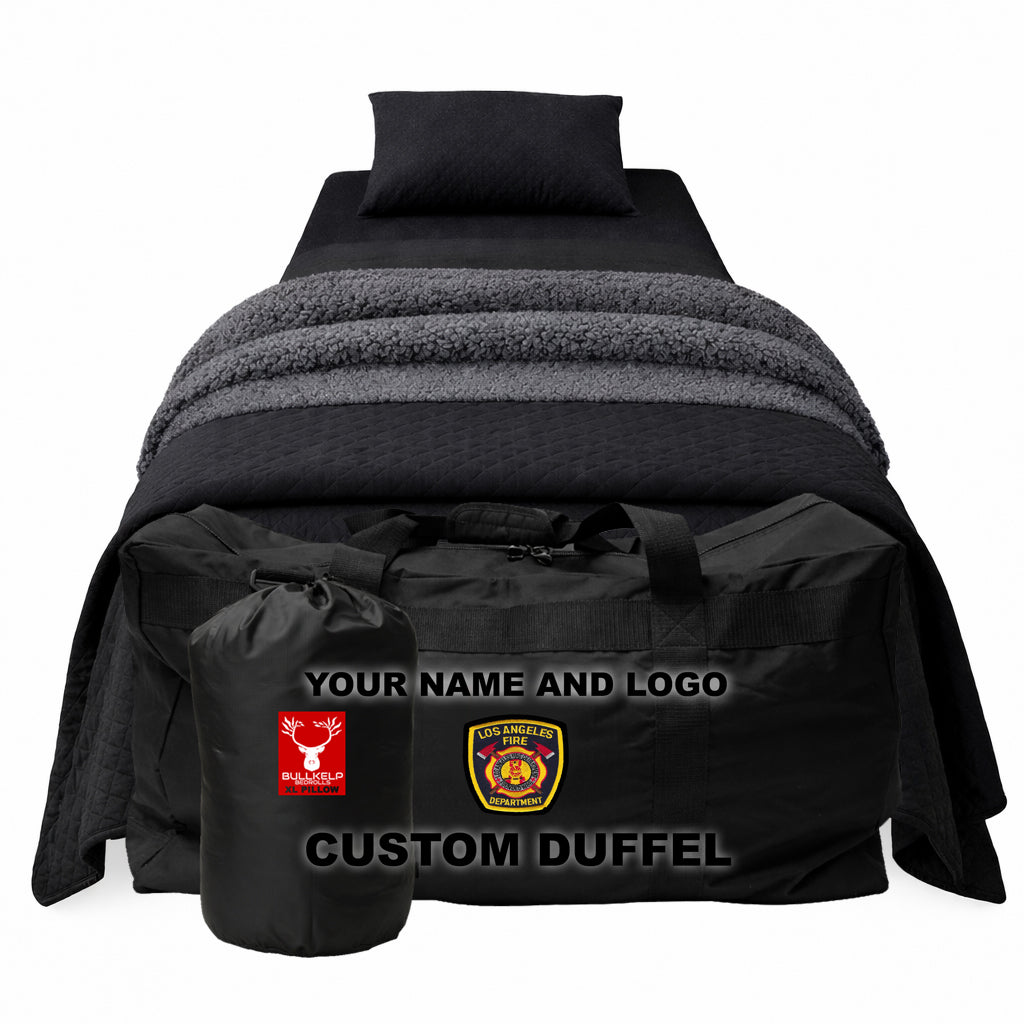 STATION BEDROLL XX  ( fleece blanket + quilted comforter)