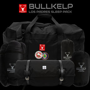 BLACK LOS PADRES SLEEP PACK W/FREE STATION XXL DUFFEL