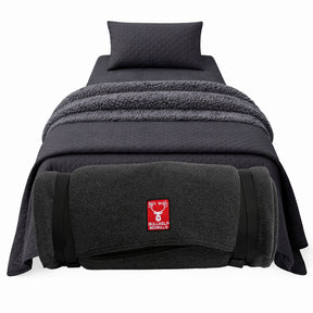 ** NEW **  STATION BEDROLL XX  ( w/ double fleece blanket + quilted comforter)