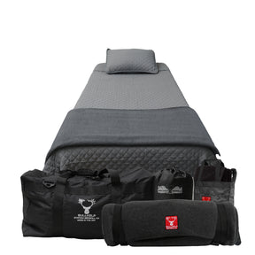 ** NEW **  STATION BEDROLL XX  ( w/ double fleece blanket + quilted comforter)