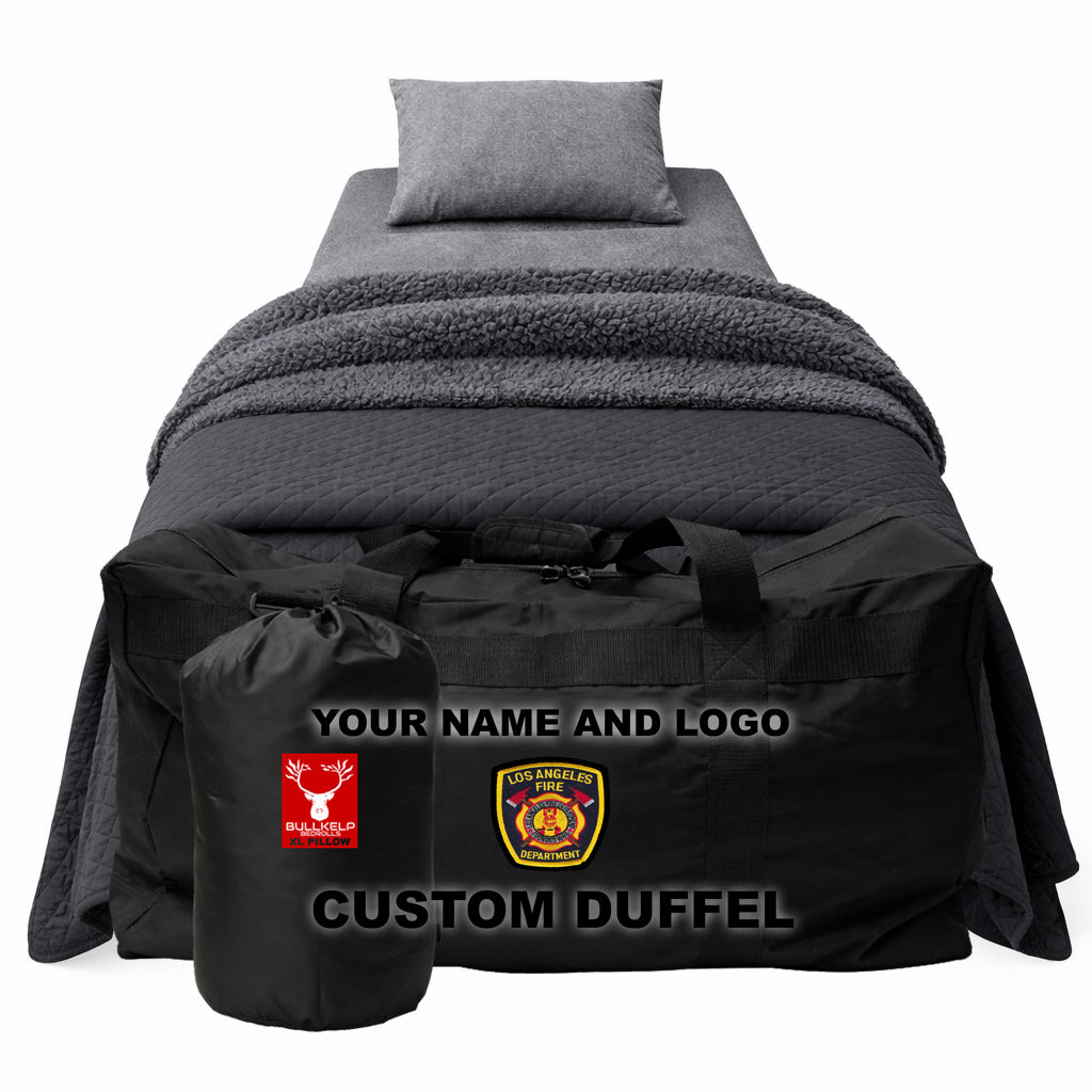 STATION BEDROLL XX  ( fleece blanket + quilted comforter)