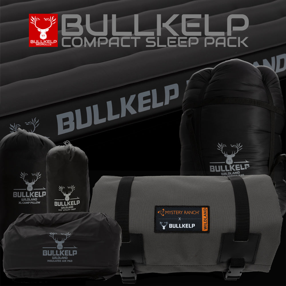 CHARCOAL MYSTERY RANCH X BULLKELP WILDLAND BEDROLL