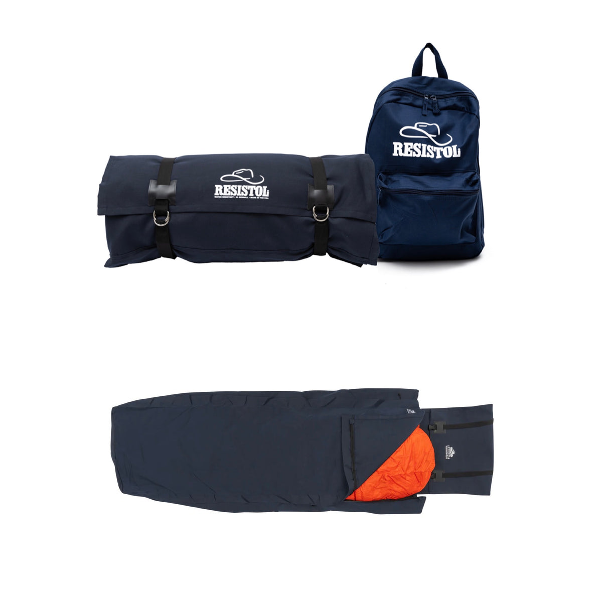 RESISTOL COWCAMP KIDS BEDROLL & BACKPACK