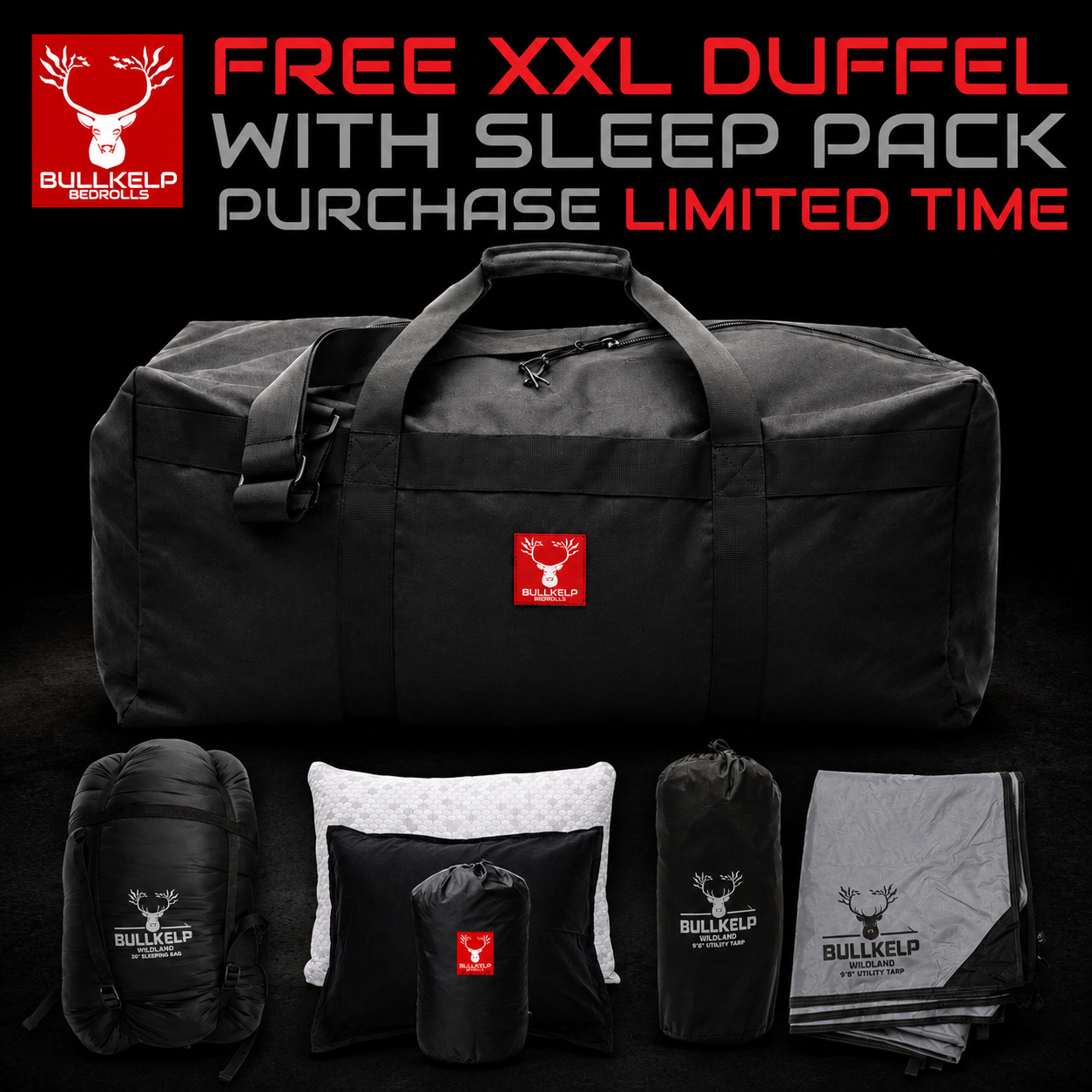 SLEEP PACK WITH FREE XXL DUFFEL