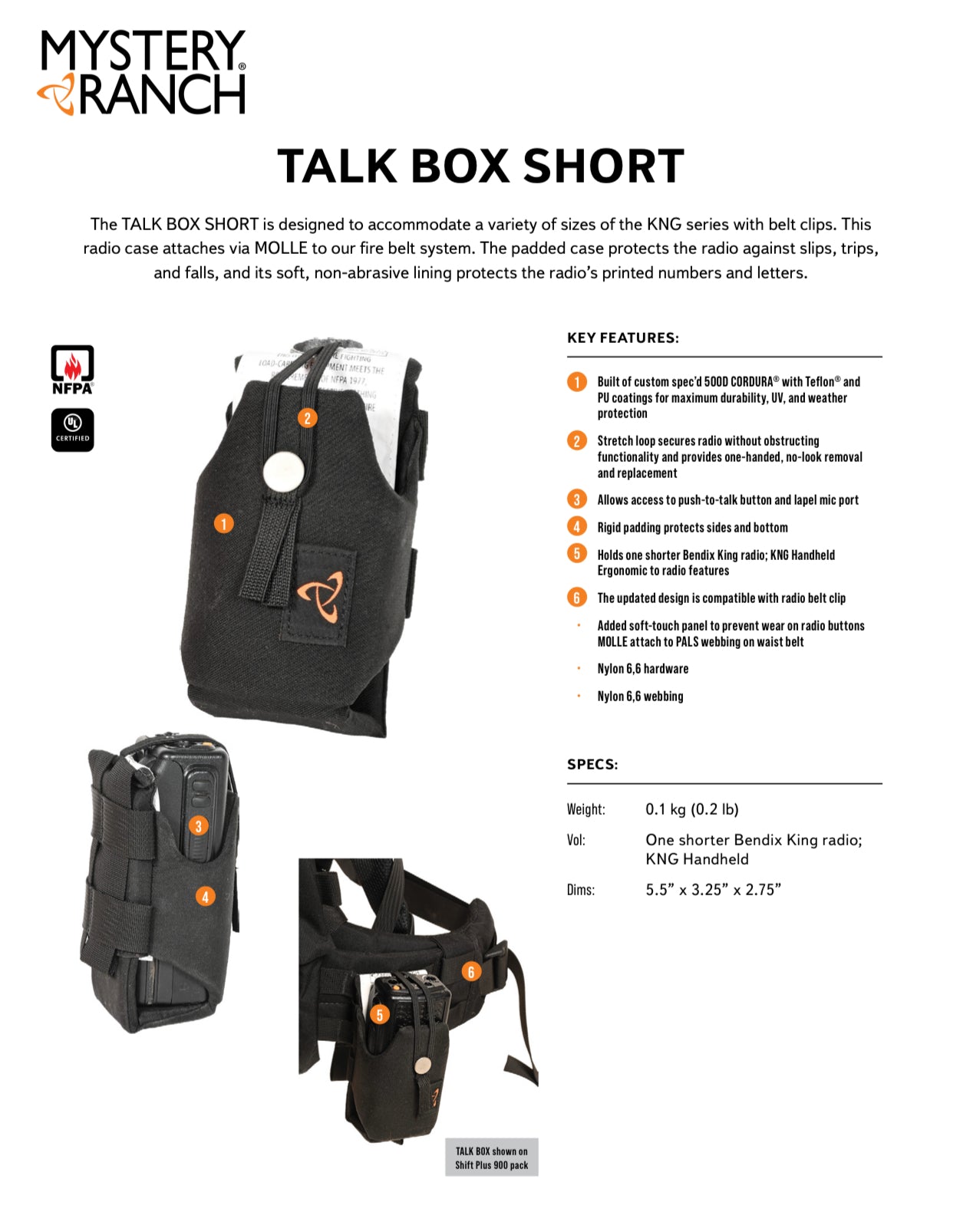 Talk Box Short