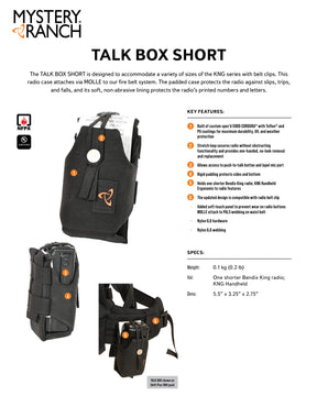 Talk Box Short
