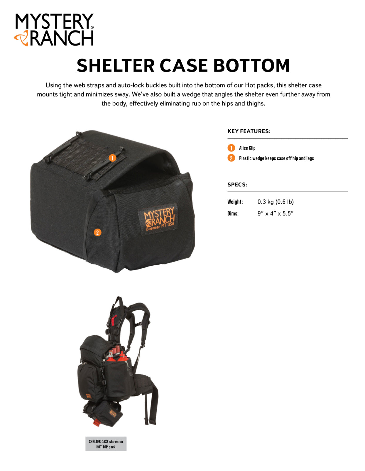 Shelter Case Bottom - Legacy