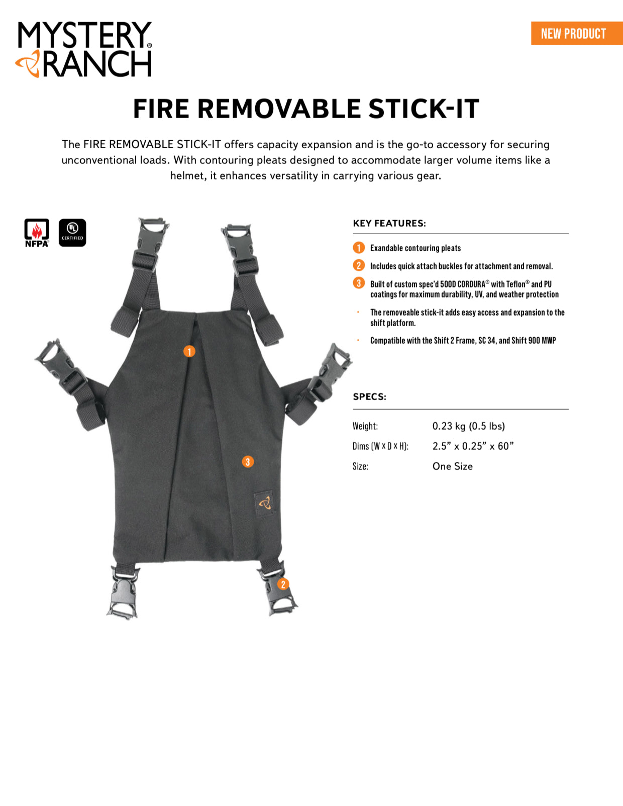 Fire Removable Stick-It
