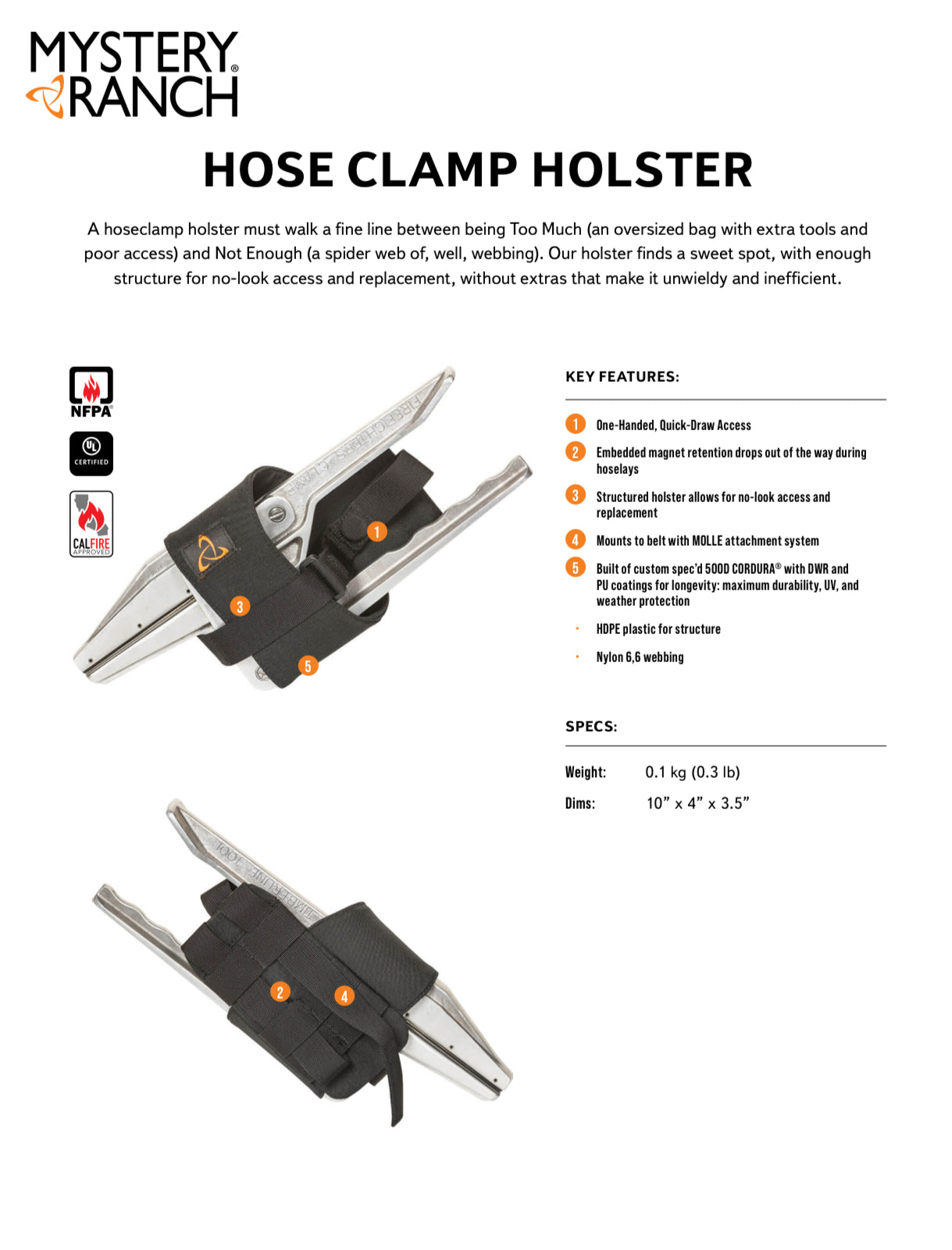 Hose Clamp Holster
