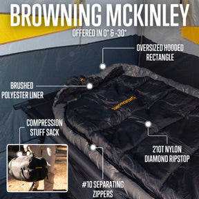 Browning McKinley Sleeping Bag -30°