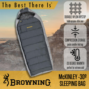 Browning McKinley Sleeping Bag -30°