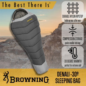 Browning Denali Sleeping Bag -30°