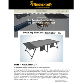 Browning Titan Cot XL