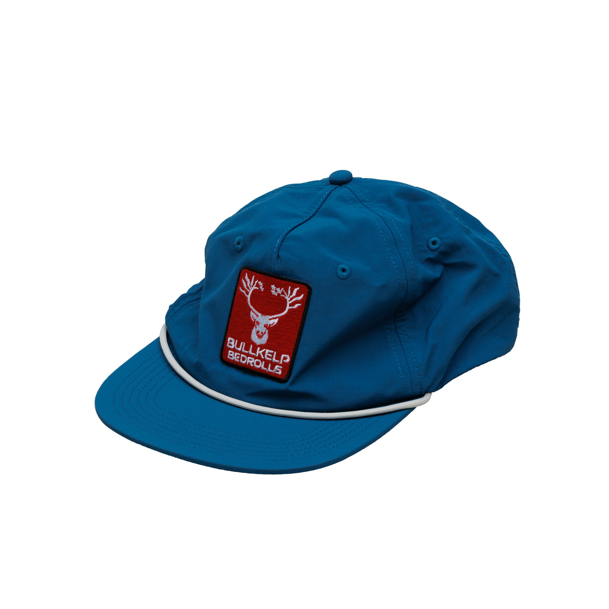 BULLKELP PRO PATCH TRUCKER CAP ROYAL BLUE