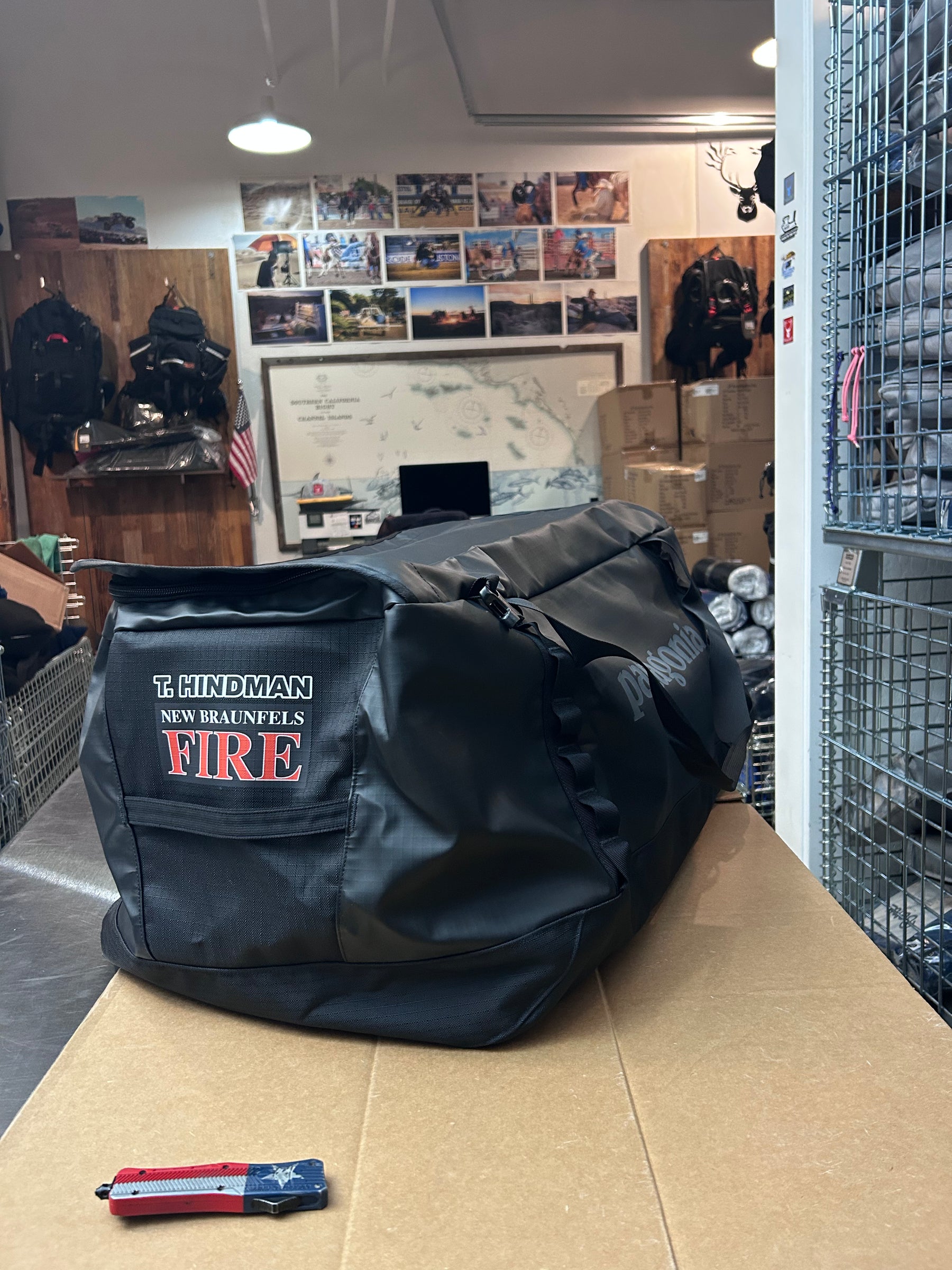 Black Hole Duffel 55L Patagonia Black