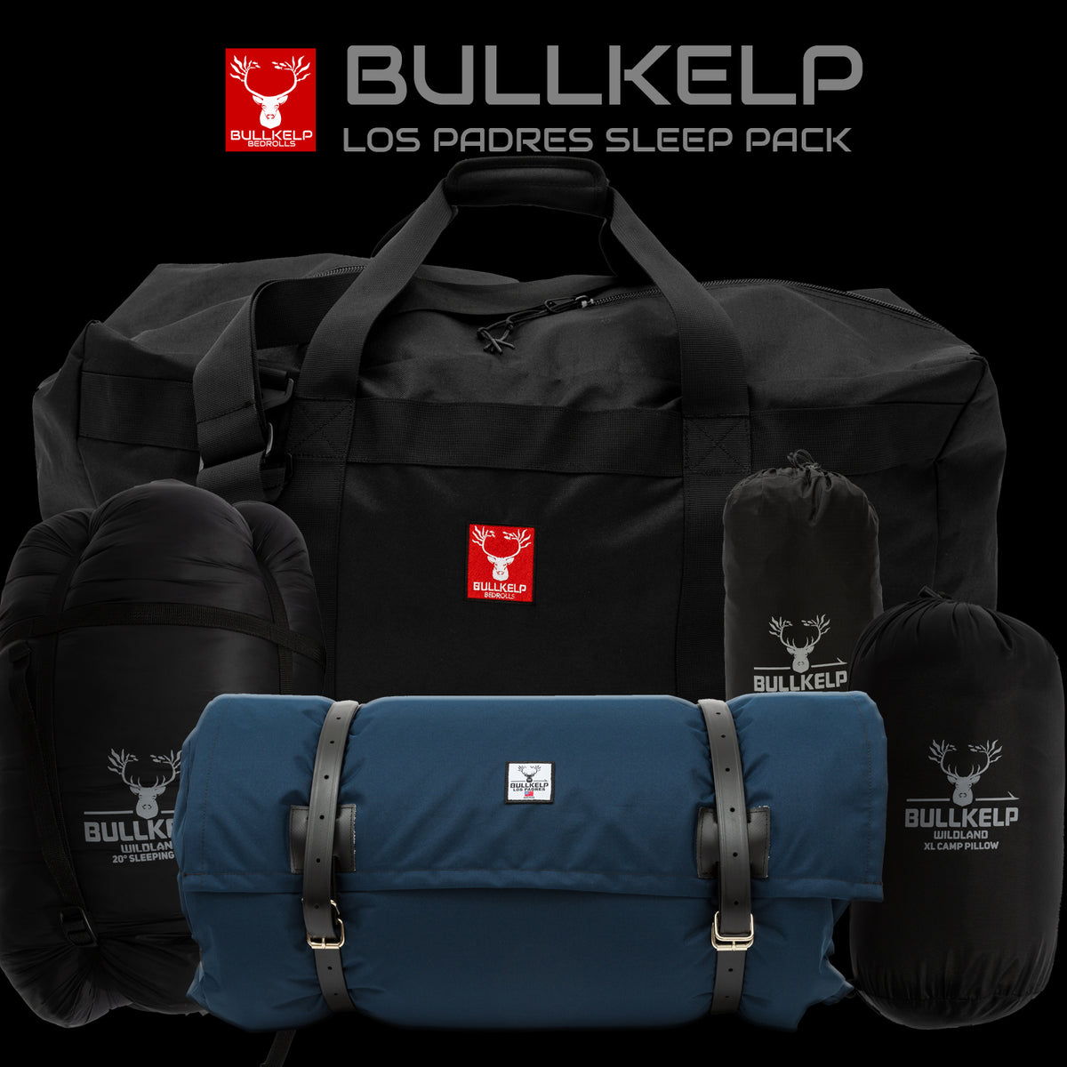 NAVY LOS PADRES & SLEEP PACK W/FREE STATION XXL DUFFEL