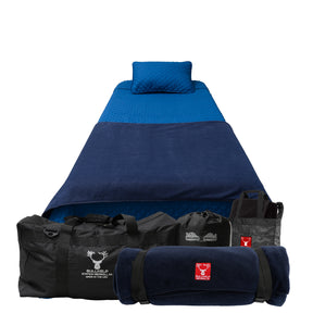 ** NEW **  STATION BEDROLL XX  ( w/ double fleece blanket + quilted comforter)