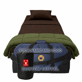 STATION TRIFECTA ( BED IN A DUFFEL)