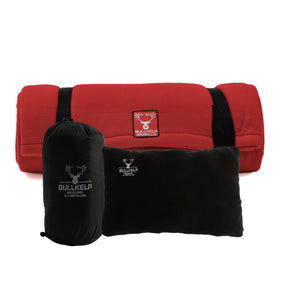 TRIFECTA CAMP BLANKET w/ CAMP PILLOW