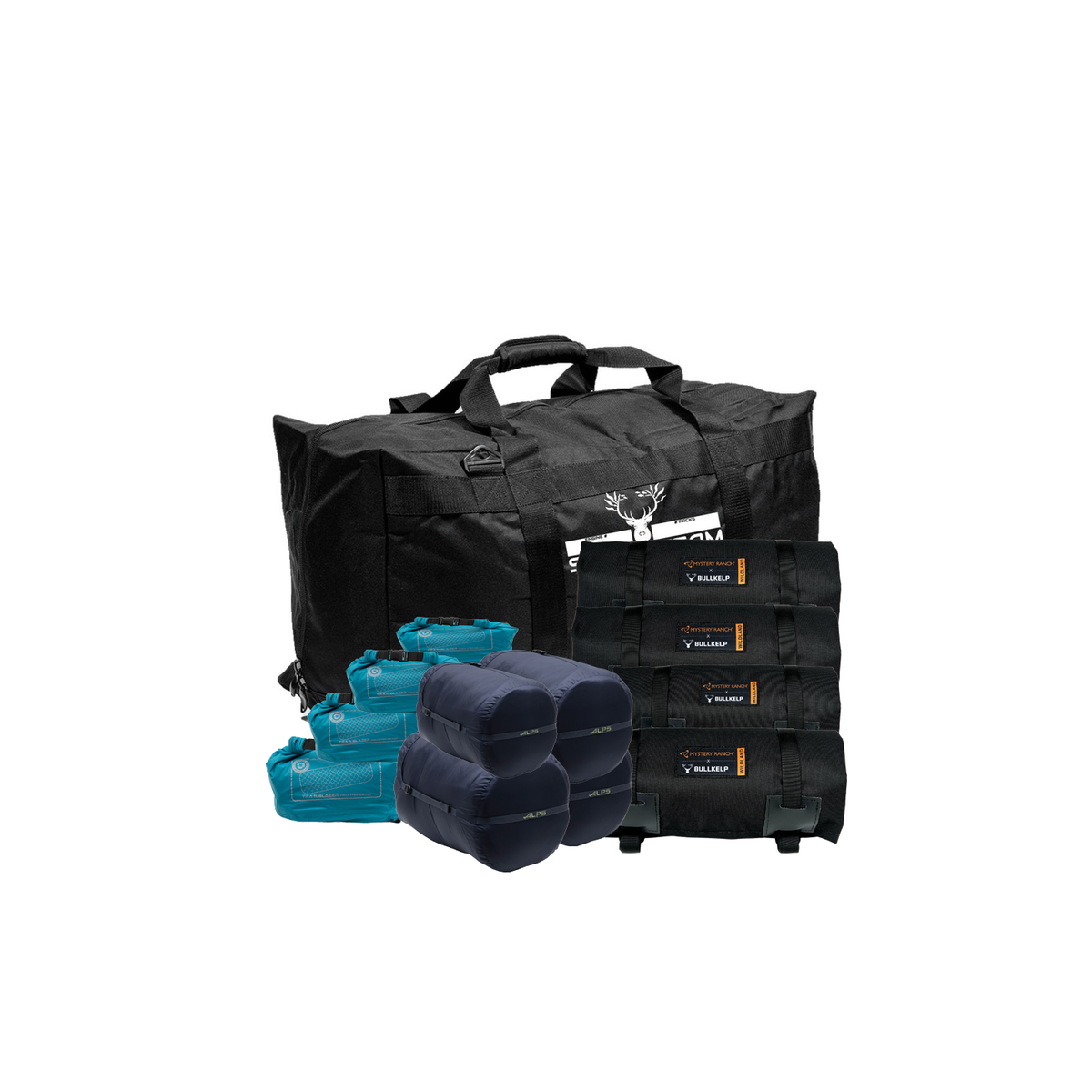MYSTERY RANCH®X BULLKELP STRIKE TEAM SLEEP PACK