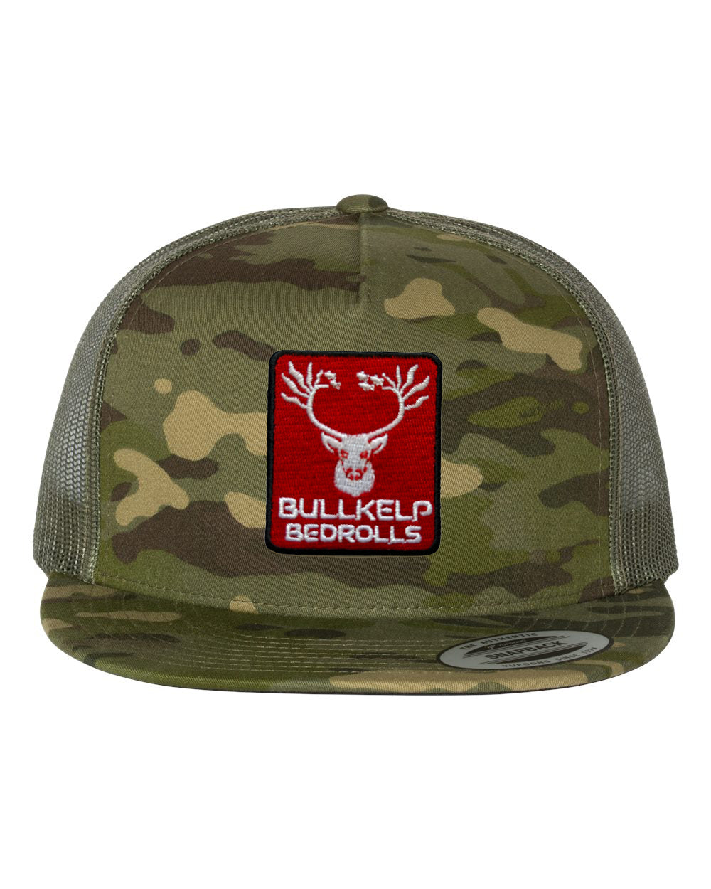 BULLKELP CODE RED TROIPCAL CAMO PATCH HAT