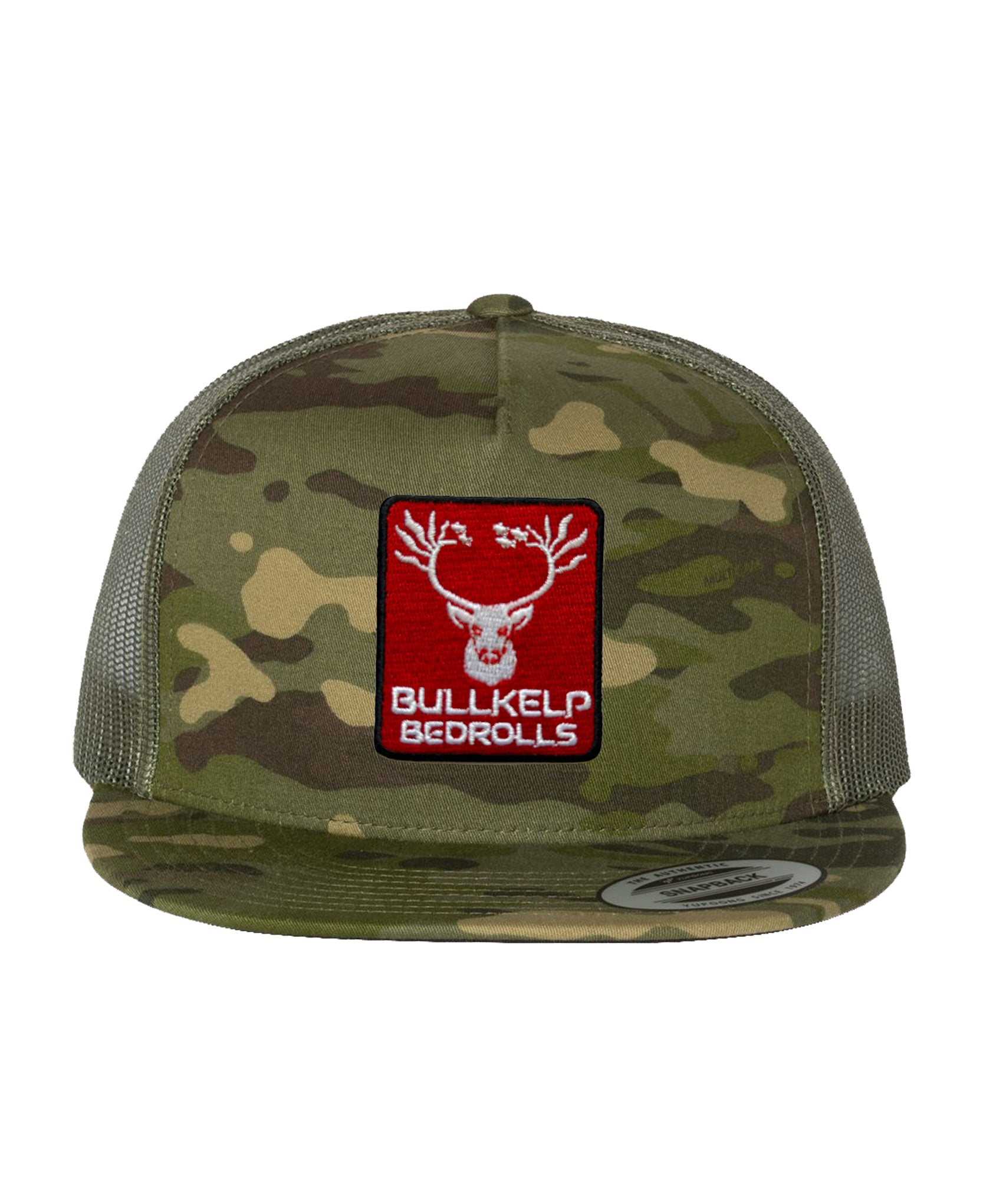 BULLKELP CODE RED TROIPCAL CAMO PATCH HAT
