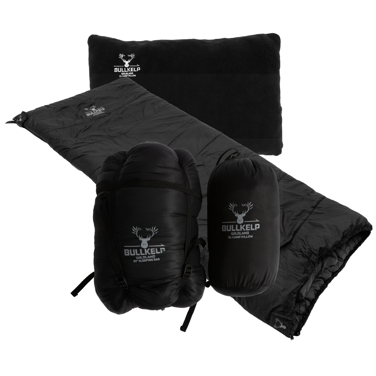 WILDLAND 20° SLEEPING BAG & PILLOW